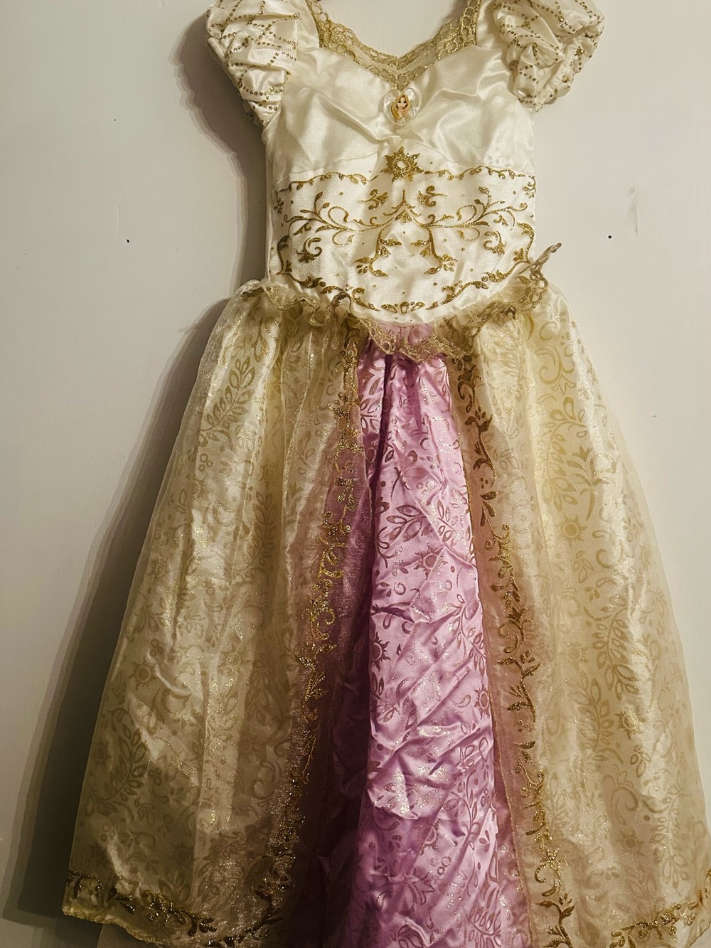Girls Disney Rapunzel Wedding Dress Costume